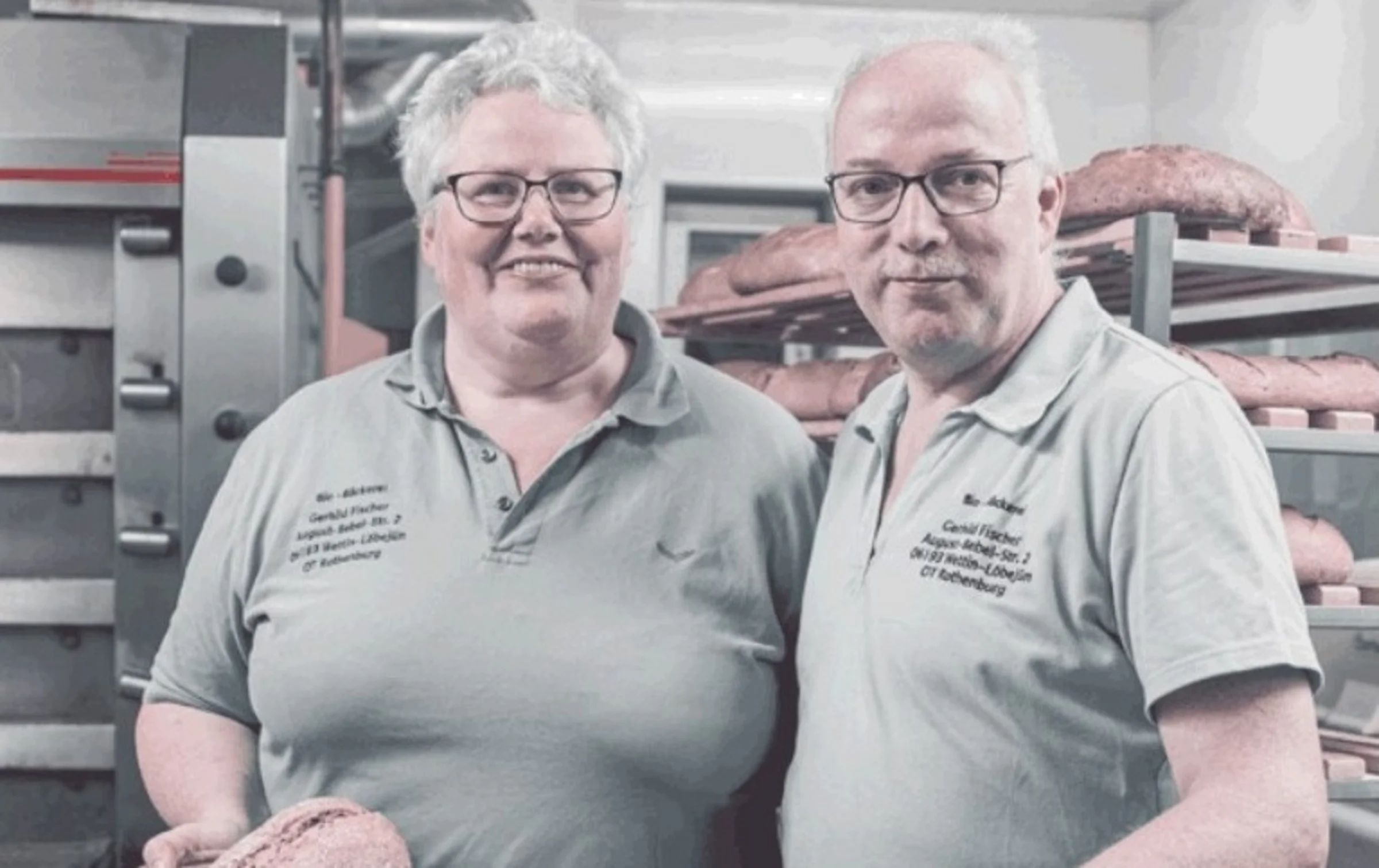Bio-Bäckerin Gerhild Fischer und Ehemann Stefan