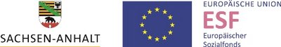 Das Projekt wird gefördert aus Mitteln des Landes Sachsen-Anhalt und des Europäischen Sozialfonds.