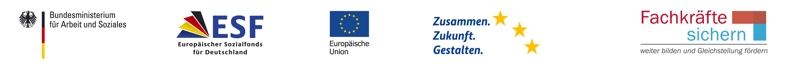 Das Projekt wird vom Bundesministerium für Arbeit und Soziales sowie dem Europäischen Sozialfonds gefördert